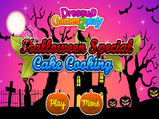 Halloween Special Cake Cooking 