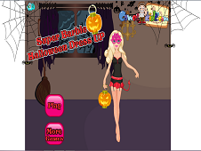 Super Barbie Halloween Dress Up