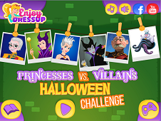 Princesses Vs Villains Halloween Challenge