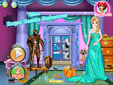 Elsa Royal Castle Makeover 