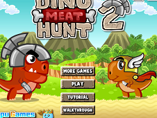 Jogo Dino Meat Hunt no Jogos 360