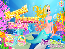 Mermaid Princess Wedding