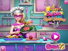 Super Barbie Real Cooking