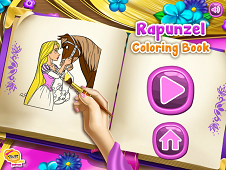 Rapunzel Coloring Book