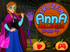 Frozen Anna Halloween Dressup