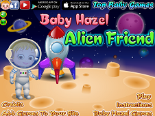 Baby Hazel Alien Friend