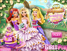 Rapunzel Wedding Party