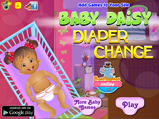 Baby Daisy Diaper Change