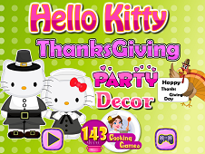  Hello Kitty Thanksgiving Party Decor 