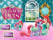 Ariel and Seashell Palace Pets