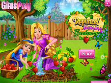 Rapunzel Mommy Gardening