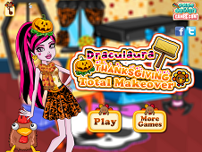Draculaura Thanksgiving Total Makeove