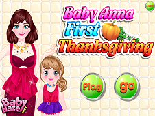 Baby Anna First Thanksgiving