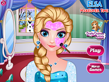 Elsa Makeover Time