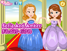 Sofia And Amber Flower Girls