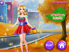 Fall Princess Dress Up