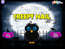 Creepy Nail Art