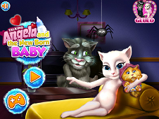Talking Angela And The New Born Baby Online