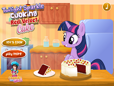 Twilight Sparkle Red Velvet Cake