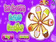 Ice Cream Cone Cookies