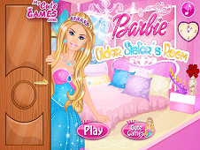 Barbie Older Sisters Room