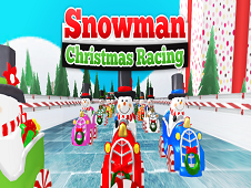 Snowman Christmas Racing
