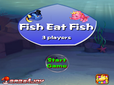 Play Fish eat fish (3 player) game free online