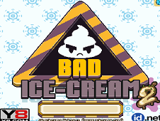 We played game called BAD ICE CREAM 1 on Poki  Zaayan : Brown Ice cream  Maheen : Pink Ice cream 