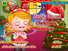 Baby Hazel Christmas Dress Up