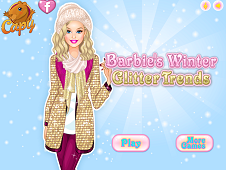 Barbie Winter Glitter Trends