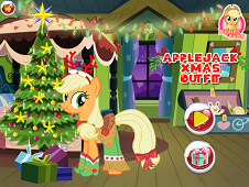 Applejack Xmas Outfit