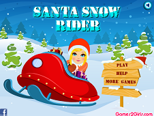 Santa Snow Rider