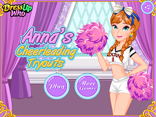 Anna's Cheerleading Tryouts