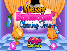 Messy Bathroom Cleaning Time Online