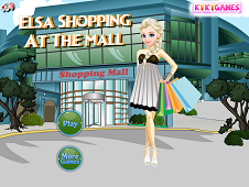 Elsa Shopping At The Mall