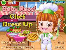 Baby Hazel Chef Dressup