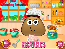 Pou Cooking Lesson