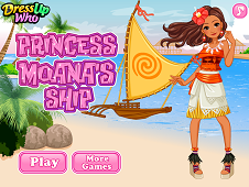 Princess Moanas Ship