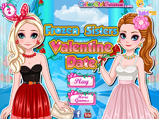Frozen Sisters Valentine Date