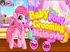 Baby Pony Grooming Makeover