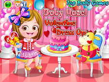 Baby Hazel Valentine Dressup Online