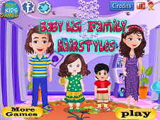 Baby Lisi Family Hairstyles