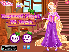 Rapunzel Sweet 16 Dress