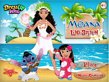 Moana Lilo and Stitch