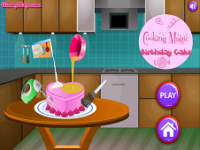 Cooking Magic Birthday Cake