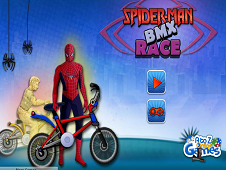 Spiderman BMX Race