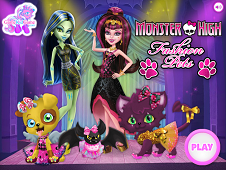 Monster High Fashion Pets Online