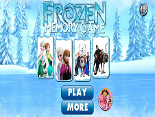 Frozen Memory Game