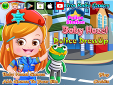 Baby Hazel Police Dress-Up Online