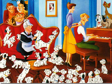 101 Dalmatians Family Puzzle Online